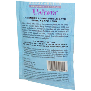 Abra Therapeutics, Unicorn, Lavender Lotus Bubble Bath (70g)