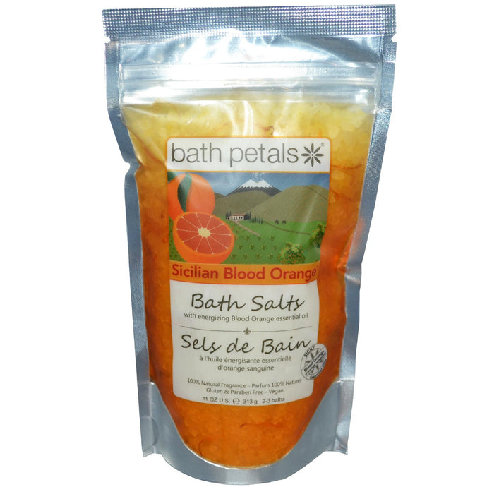 Bath Petals, Bath Salts, Silician Blood Orange (313g)