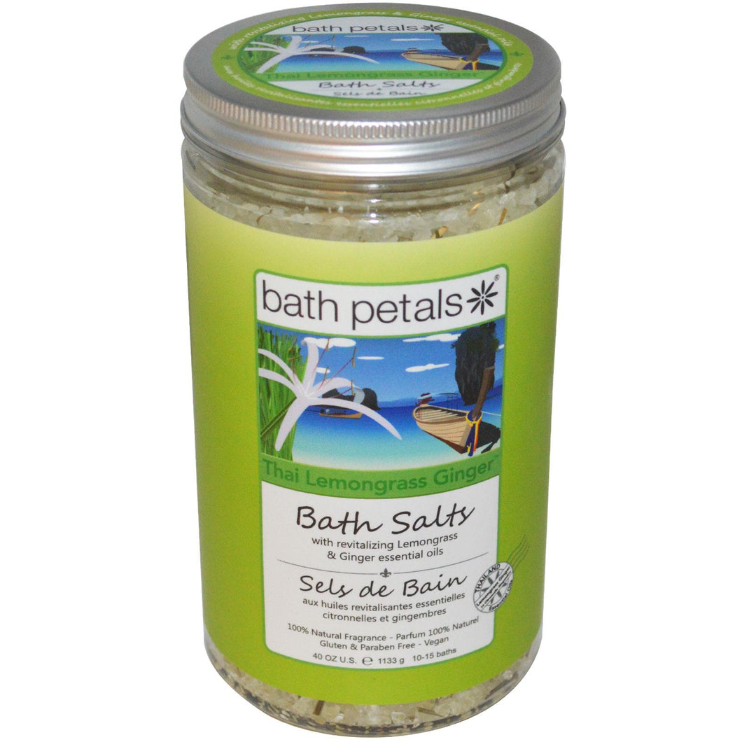 Bath Petals, Bath Salts, Thai Lemongrass Ginger (1133g)