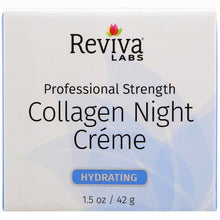 Load image into Gallery viewer, Reviva Labs Collagen Night Creme 1.5 oz (42g)