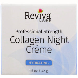 Reviva Labs Collagen Night Creme 1.5 oz (42g)