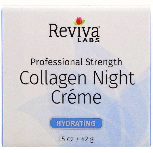 Reviva Labs Collagen Night Creme 1.5 oz (42g)