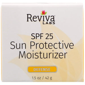 Reviva Labs Sun Protective Moisturizer SPF 25 1.5 oz (42g)