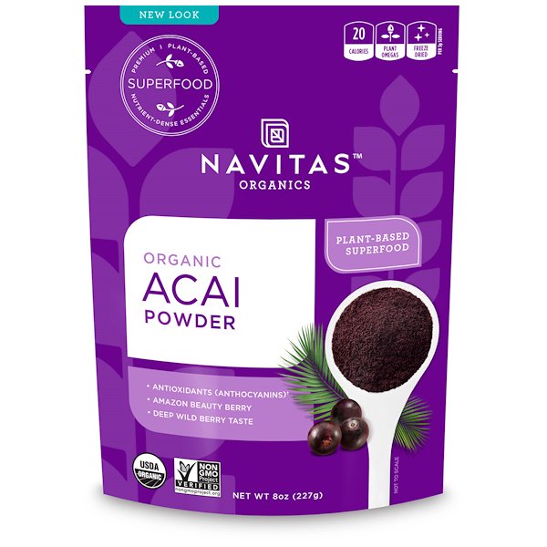 Navitas Organics Organic Acai Powder 8 oz (227g)