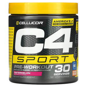 Cellucor, C4 Sport, Pre-Workout, Watermelon, 9.5 oz (270 g)