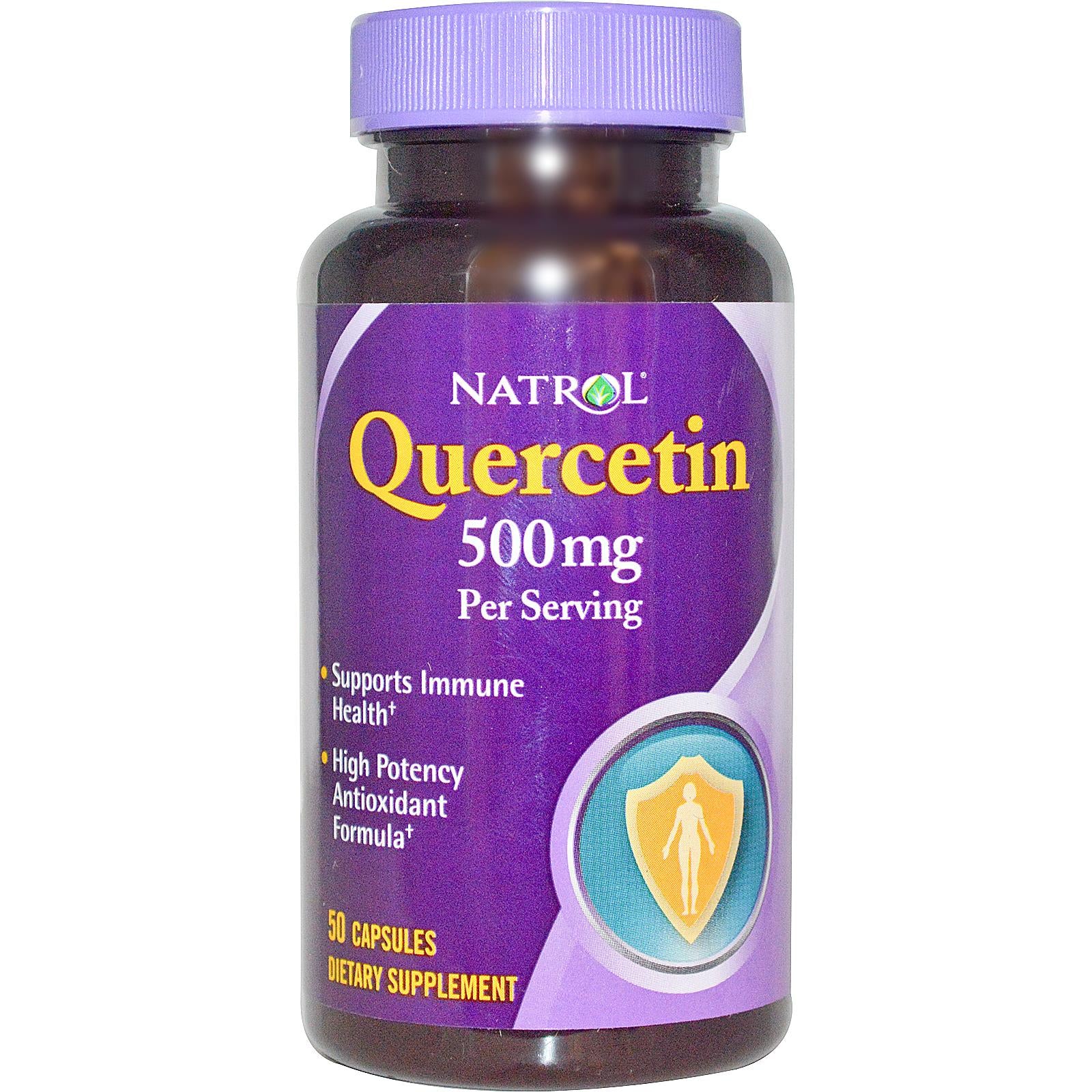 Natrol, Quercetin, 500mg, 50 Capsules, ... VOLUME DISCOUNT