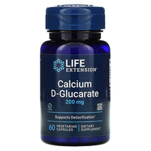 Load image into Gallery viewer, Life Extension Calcium D-Glucarate 200mg 60 Veggie Capsules