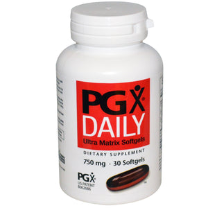 Natural Factors PGX Daily 750mg 60 Softgels - Dietary Supplement