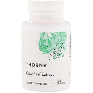 Thorne Research Olive Leaf Extract 60 Capsules