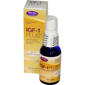 Life Flo Health, IGF-1 Plus, Liposome Sublingual Spray 30 ml