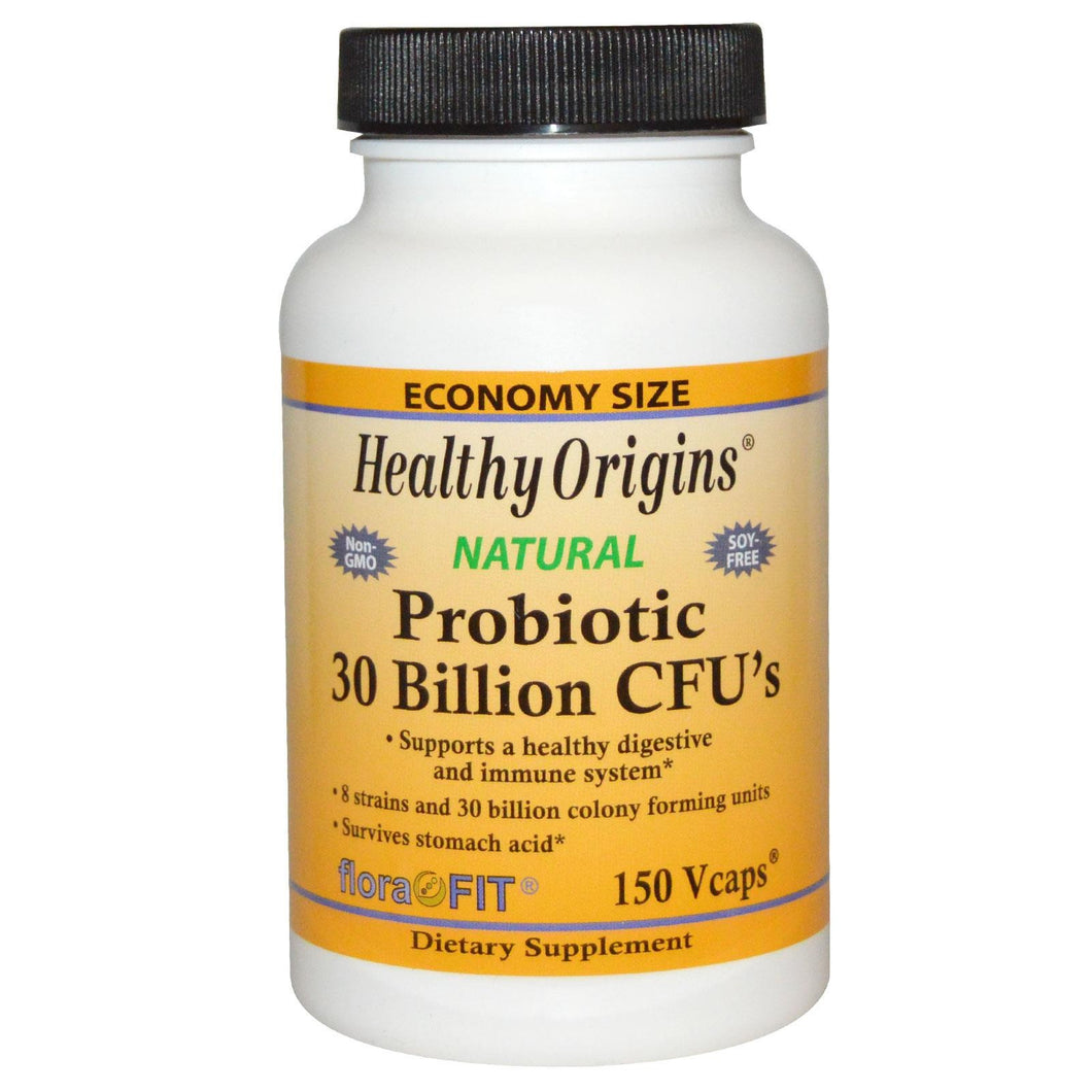 Healthy Origins Probiotic 30 Billion CFU's 150 VCaps - Economy Size