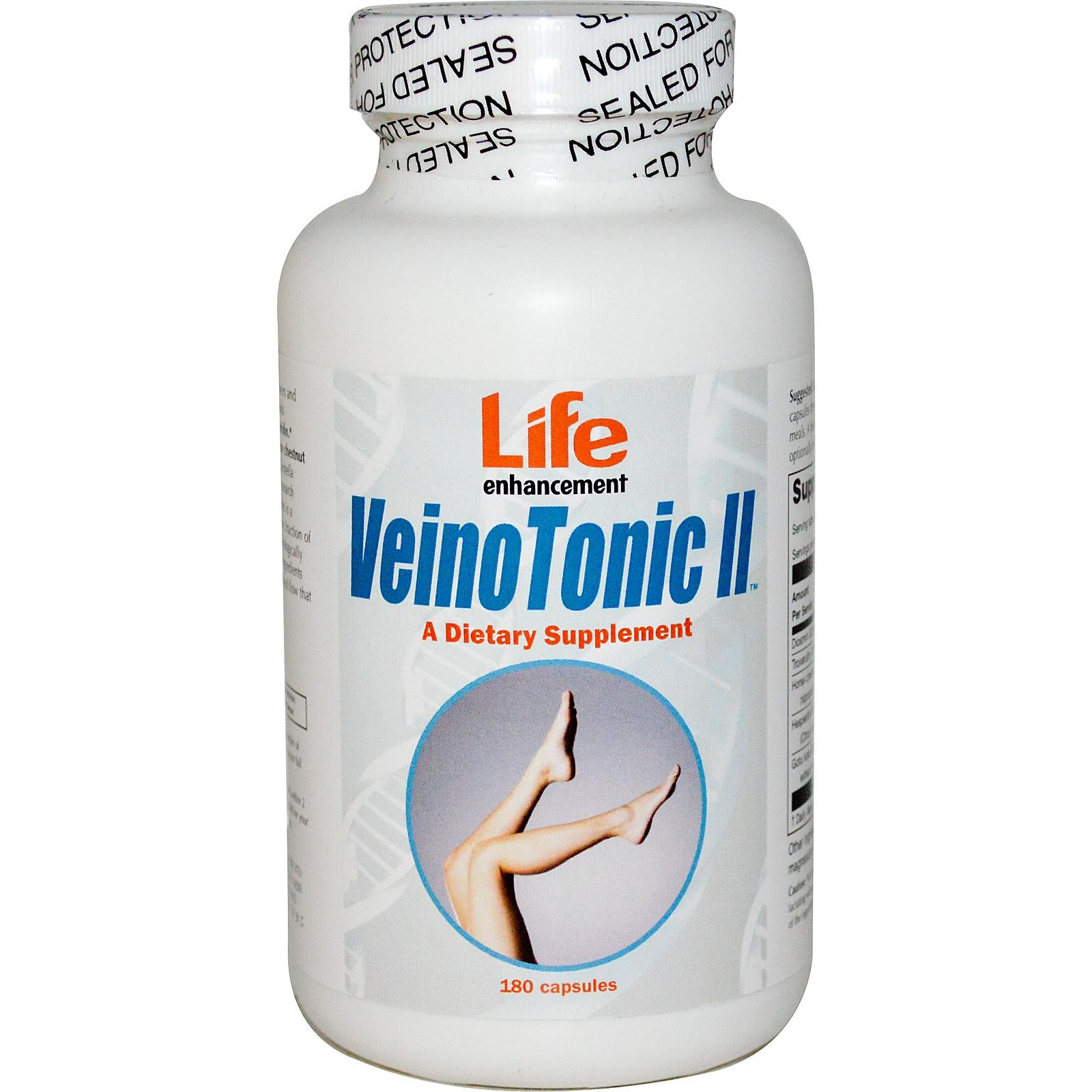 Life Enhancement, VeinoTonic II, 180 Capsules