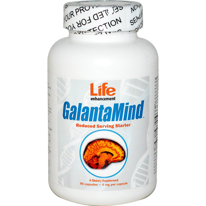 Life Enhancement, GalantaMind, Starter, 4mg, 90 Capsules