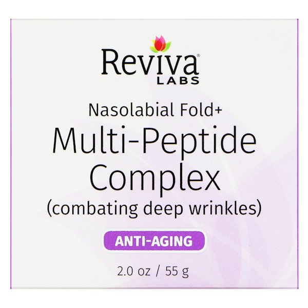 Reviva Labs Nasolabial Fold+ Multi-Peptide Complex 2 oz (55g)