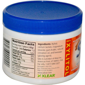 Xlear Inc (XClear), Spry, Cinnamon Mint, Sugar Free, 240 Count, 144 grams