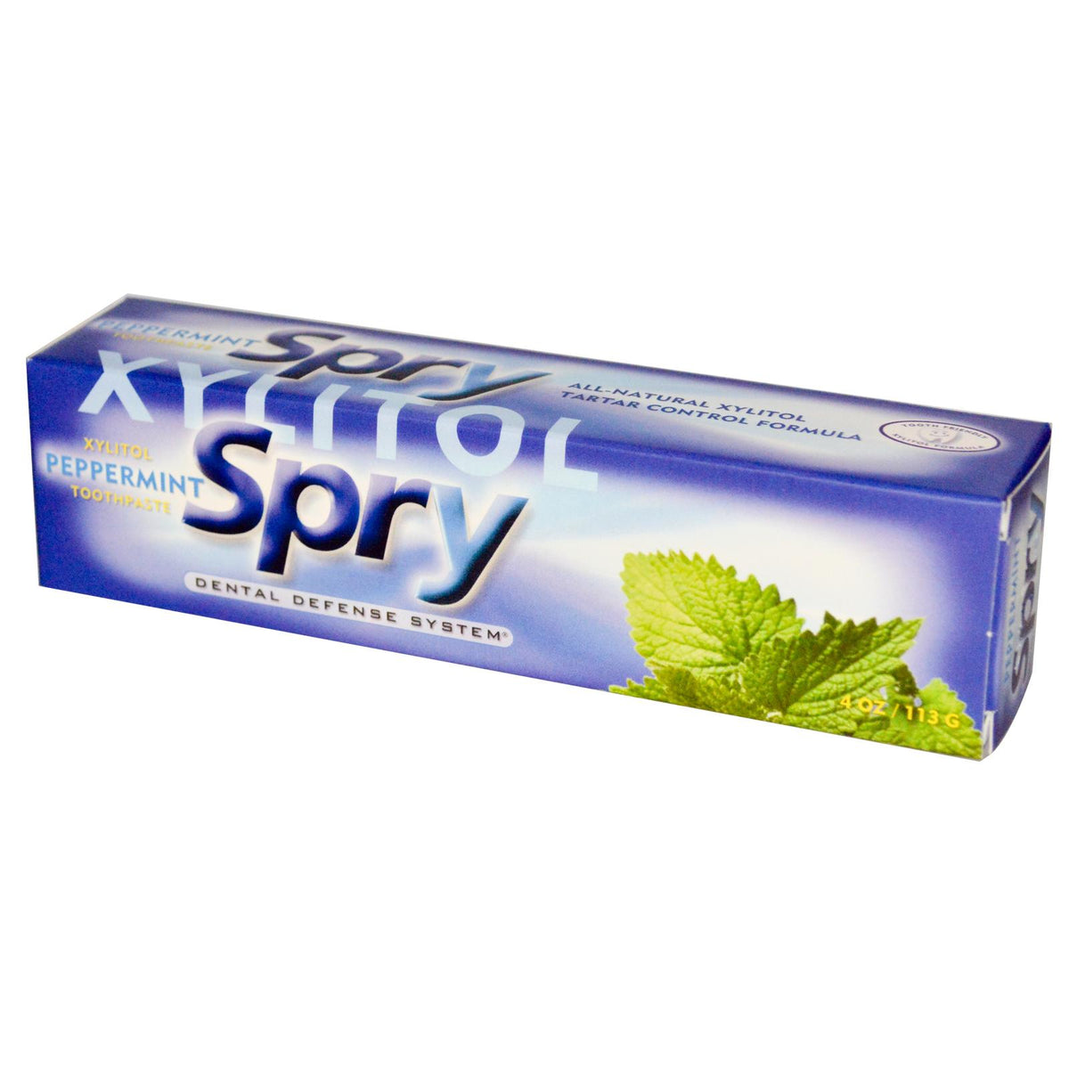 Xlear Inc Spry, Xylitol Peppermint Toothpaste (113gm) Australia Xylitol Peppermint Mega Vitamins