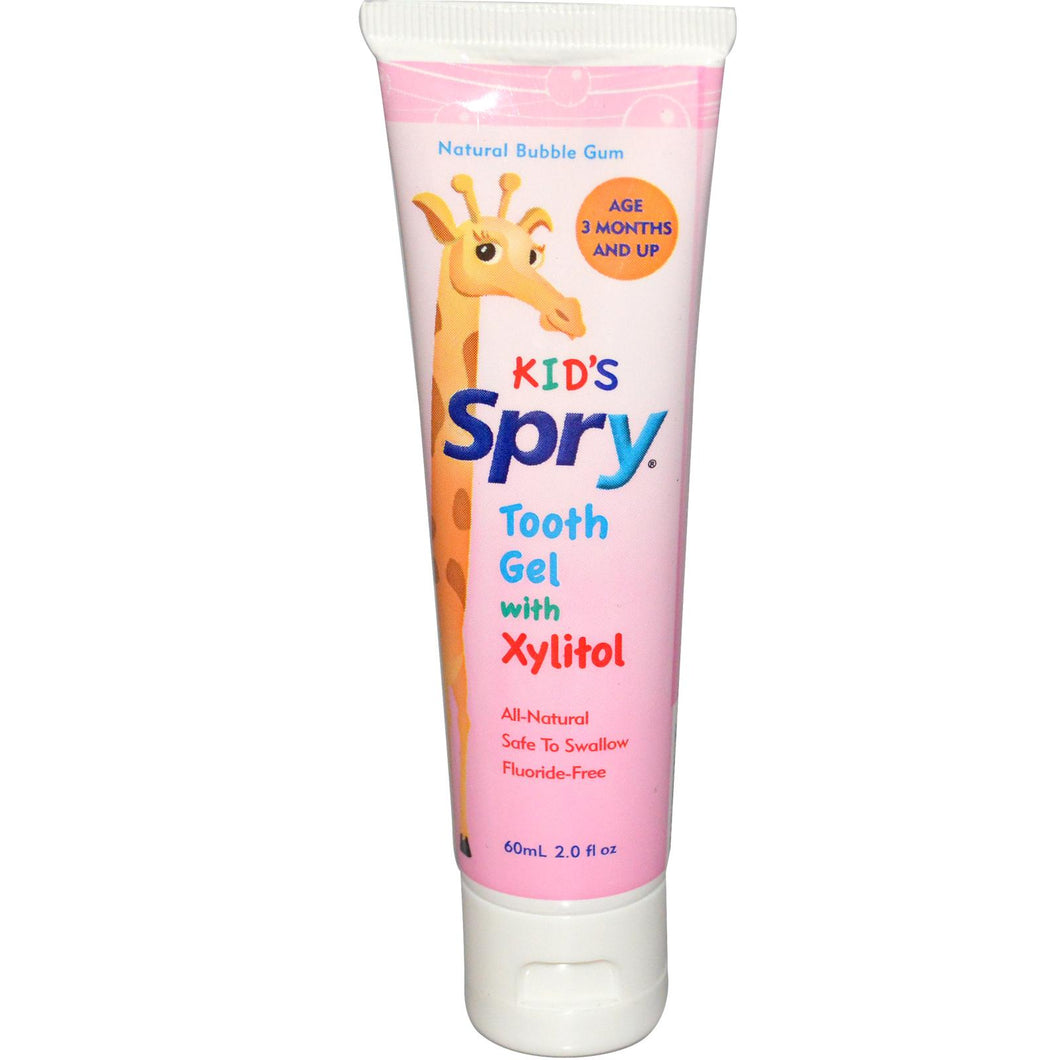 Xlear Inc Kid's Spry gel with Natural Bubble Gum (60ml)