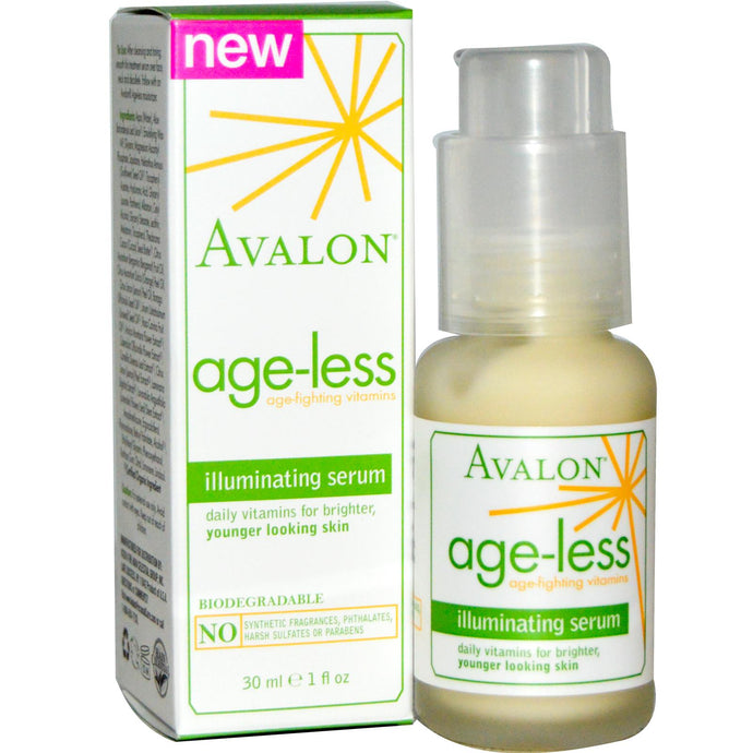 Avalon Organics, Age-Less, Illuminating Serum, 30ml