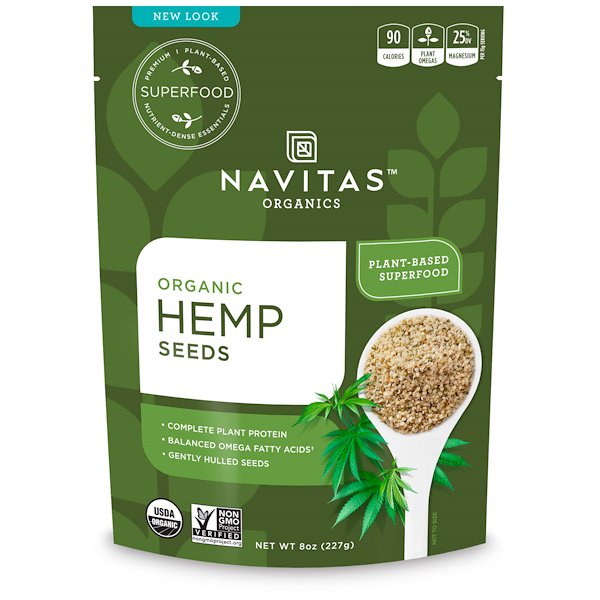 Navitas Organics Organic Hemp Seeds 8 oz (227g)