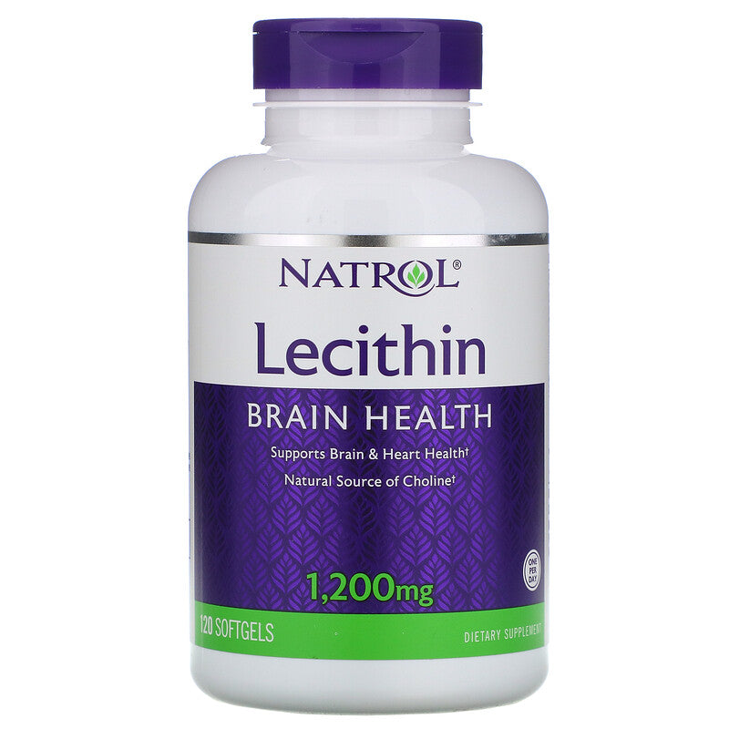 Natrol, Lecithin, 1,200 mg, 120 Softgels