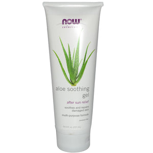 Now Foods Solutions Aloe Soothing Gel 8 fl oz 237 ml