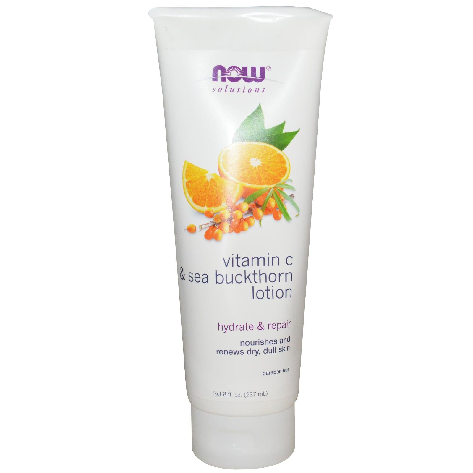 Now Foods, Vitamin C & Sea Buckthorn Lotion, 8 fl oz, 237ml
