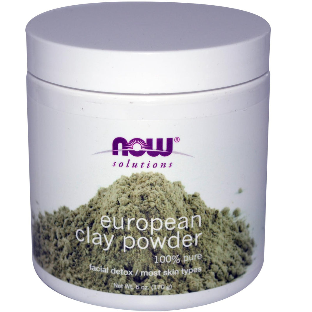 Now Foods, Solutions, European Clay Powder, 6 oz 170 grams