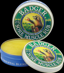 Badger Company, Sore Muscle Rub, Cooling Blend, 2 oz, 56 grams