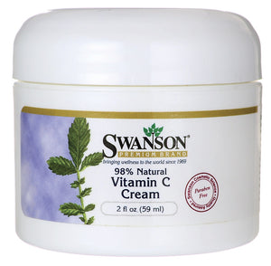 Swanson Premium, Vitamin C Cream, 59 ml, 98% Natural
