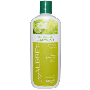 Aubrey Organics, Blue Camomile Shampoo, Shine Enhancer, Normal, 11 fl oz, 325ml