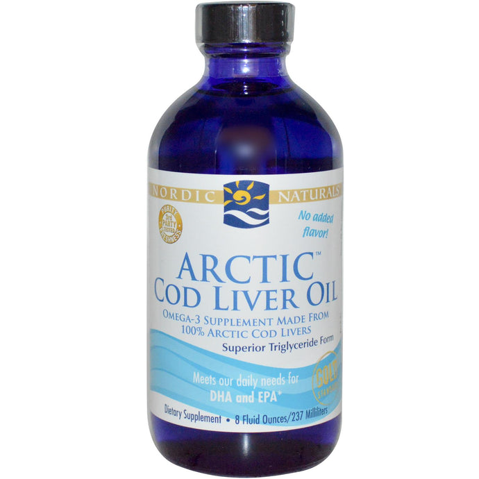 Nordic Naturals, Arctic Cod Liver Oil, 237ml - Dietary Supplement