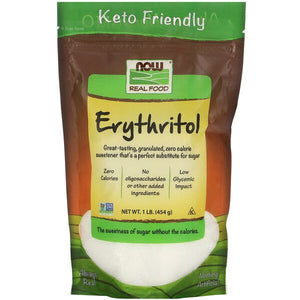 Now Foods Real Food Erythritol 1 lb (454g)