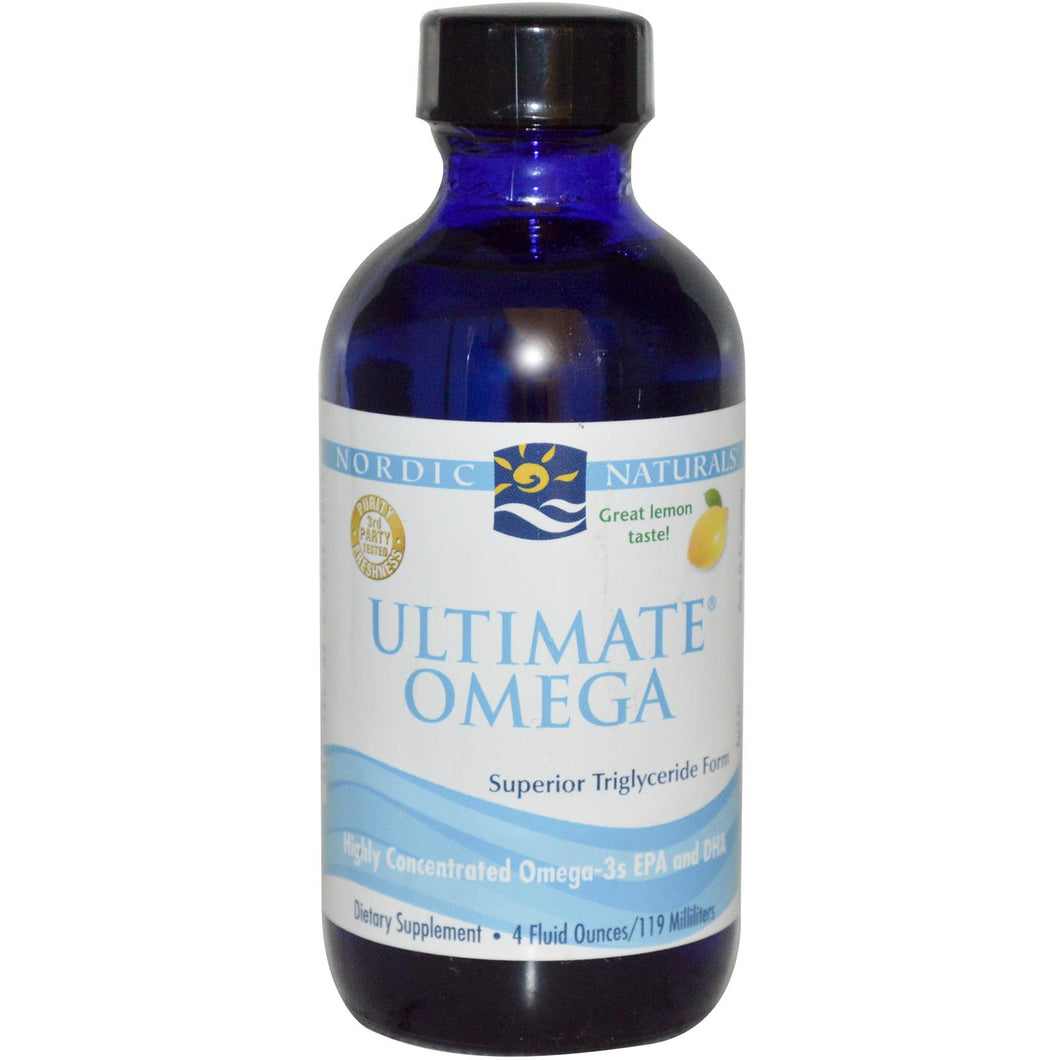 Nordic Naturals, Ultimate Omega, Lemon Flavour, 119ml