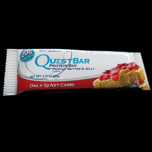 Quest Nutrition Protein Bar Peanut Butter & Jelly 12 Bars 60g Each