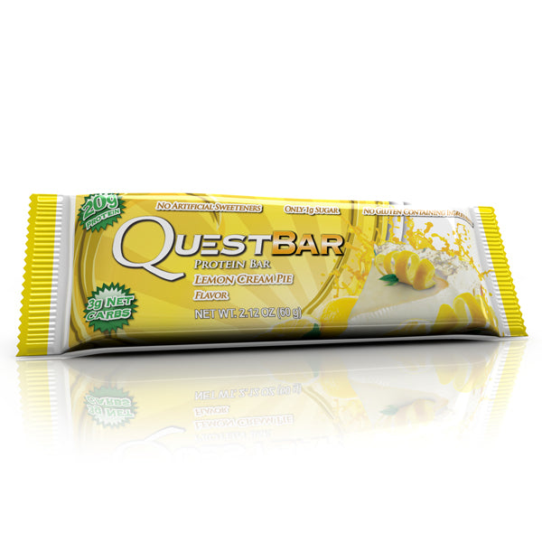 Quest Nutrition Protein Bar Lemon Cream Pie 12 Bars 60g Each