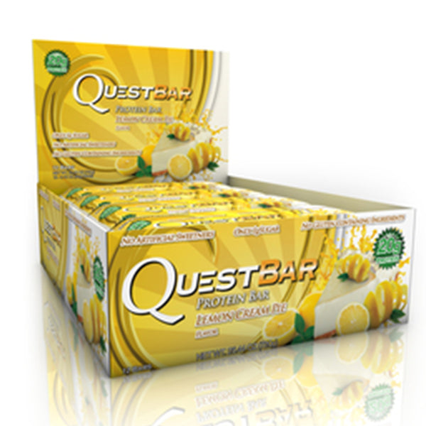 Quest Nutrition Protein Bar Lemon Cream Pie 12 Bars 60g Each