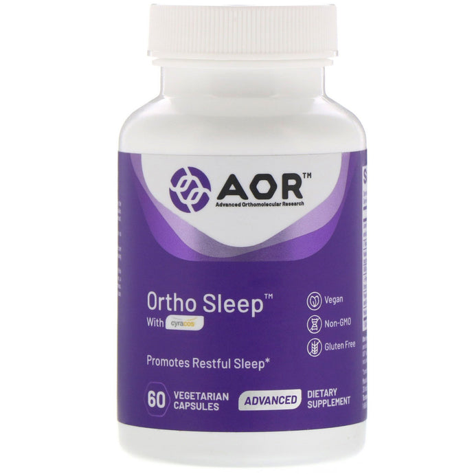 Advanced Orthomolecular Research AOR Ortho Sleep with Cyracos 60 Vegetarian Capsules
