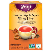 Load image into Gallery viewer, Yogi Tea Slim Life Caramel Apple Spice 16 Tea Bags 1.12 oz (32g)