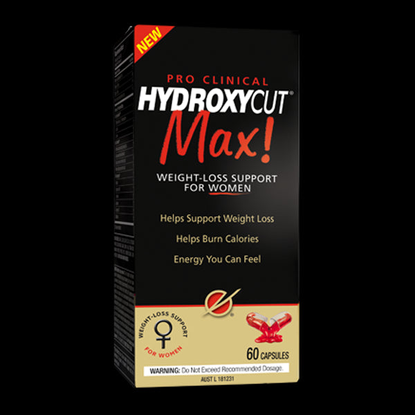 Muscletech Hydroxycut Max! ProClinical - For Women, 60 Rapid Release Caplets for women