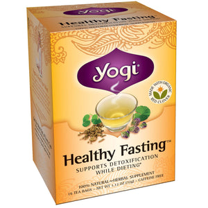 Yogi Tea, Healthy Fasting, Caffeine Free, 16 Tea Bags, 32g