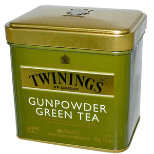 Twinings Classics, GunPowder Green, Loose Tea, 100 gramss