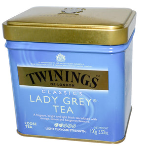 Twinings Classics Lady Grey Loose Tea 100 grams - Herbal Supplement