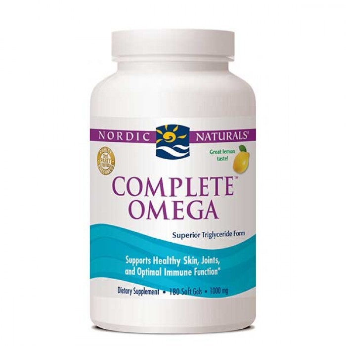 Nordic Naturals, Complete Omega, Lemon, 1000mg, 180 Soft Gels