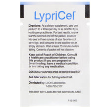 Load image into Gallery viewer, LypriCel Liposomal B Complex Plus 30 Packets 0.2 fl oz (6ml) Each