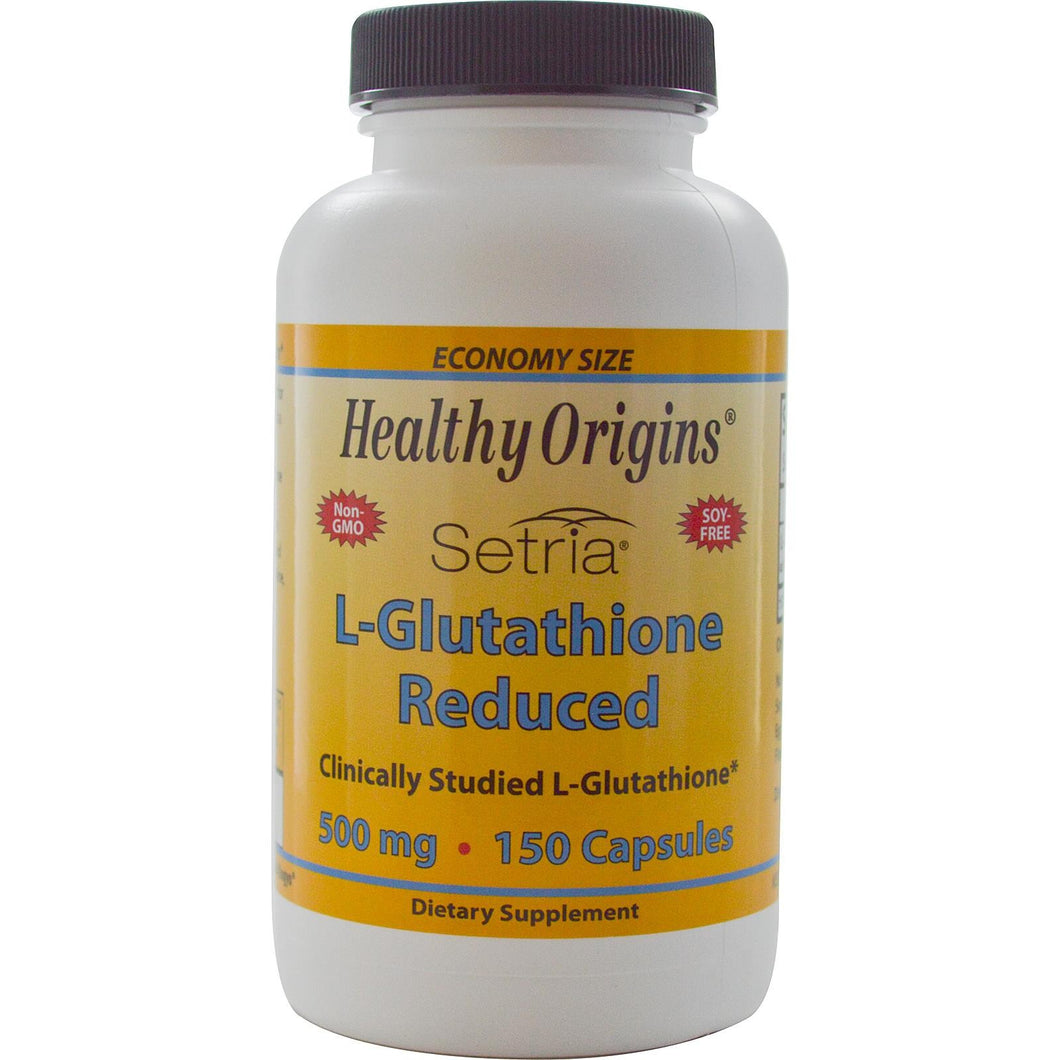 Healthy Origins Setria L-Glutathione 500mg 150 Capsules