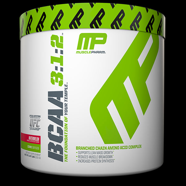 Muscle Pharm, BCAA 3:1:2, Watermellon, 0.47 lbs, 215 g - 30 Servess