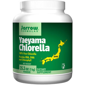 Jarrow Formulas, Yaeyama Chlorella, 500g Powder - Dietary Supplements