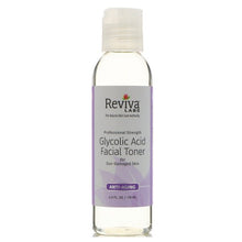 Load image into Gallery viewer, Reviva Labs Glycolic Acid Facial Toner 4 fl oz (118 ml)