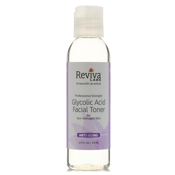 Reviva Labs Glycolic Acid Facial Toner 4 fl oz (118 ml)