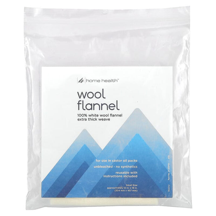 Home Health, Wool Flannel, Small, 1 Flannel